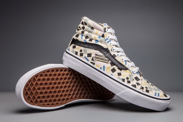 Vans High Top Shoes Women--085